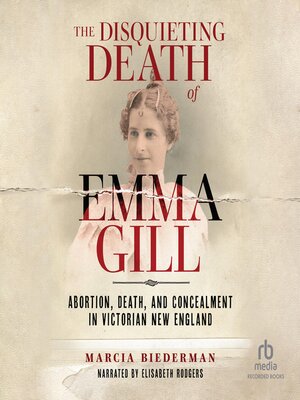 cover image of The Disquieting Death of Emma Gill